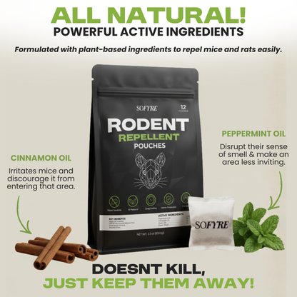Rodent Repellent Pouches