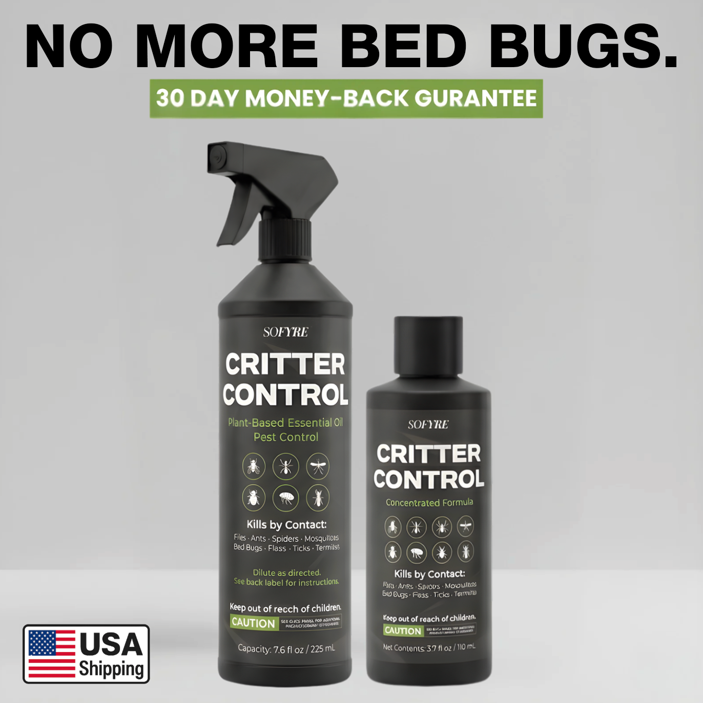 Bed Bugs Repellent Spray