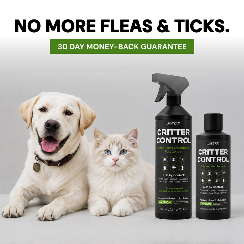 Spray Their Coat Wherever Fleas & Ticks Wait - And Watch Them Disappear.