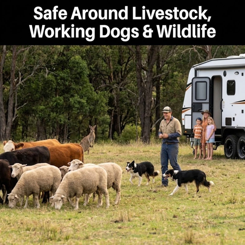 Safe Around Livestock, Working Dogs & Wildlife