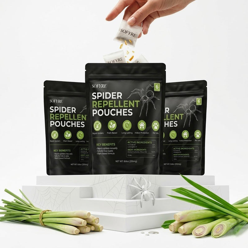 Say Goodbye to Spiders Naturally.