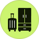 Luggage, closets & dressers