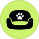 Pet bedding, carpets & upholstered furniture