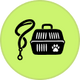 Leashes, harnesses, crates & carriers