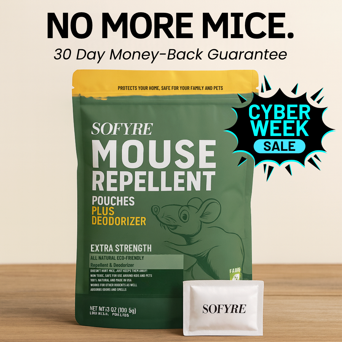 Mouse Repellent Pouches™