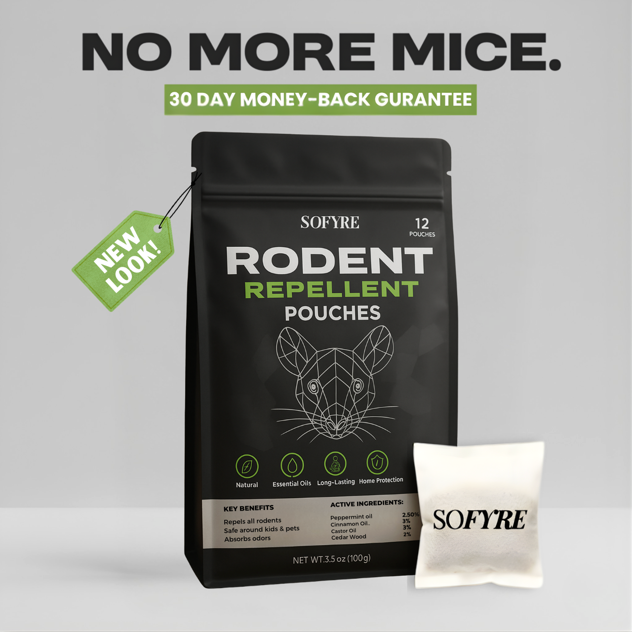 Rodent Repellent Pouches