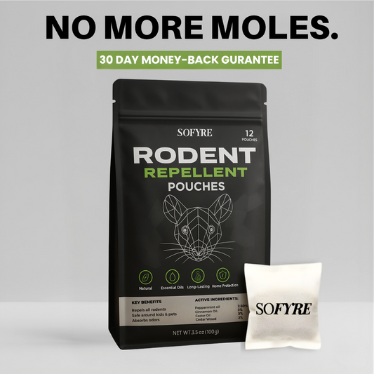 Mole Repellent Pouches
