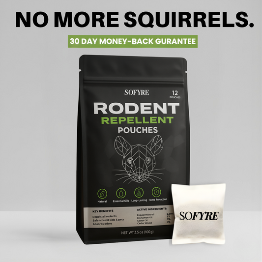 Squirrel Repellent Pouches