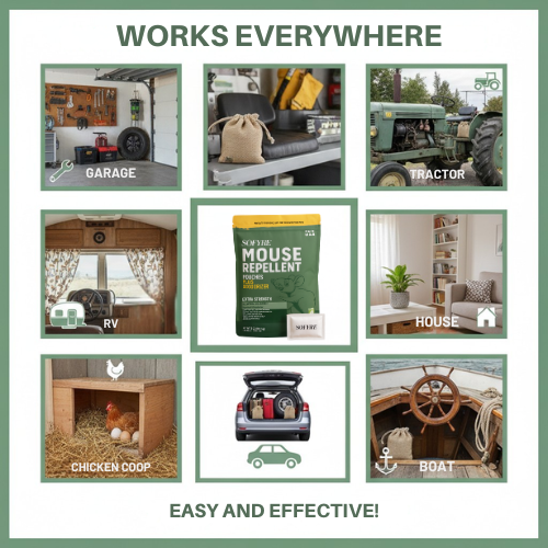 Mouse Repellent Pouches™